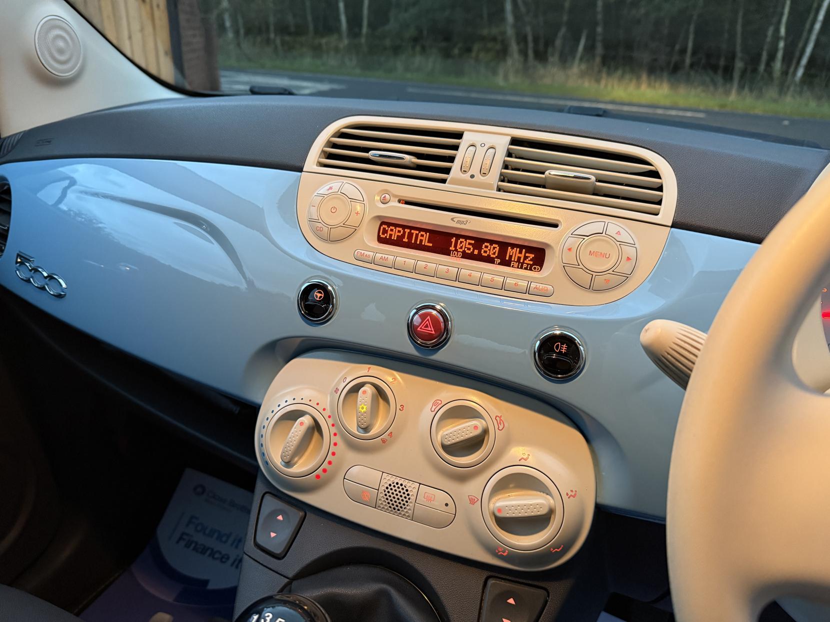 Fiat 500 1.2 Colour Therapy Hatchback 3dr Petrol Manual Euro 5 (s/s) (69 bhp)