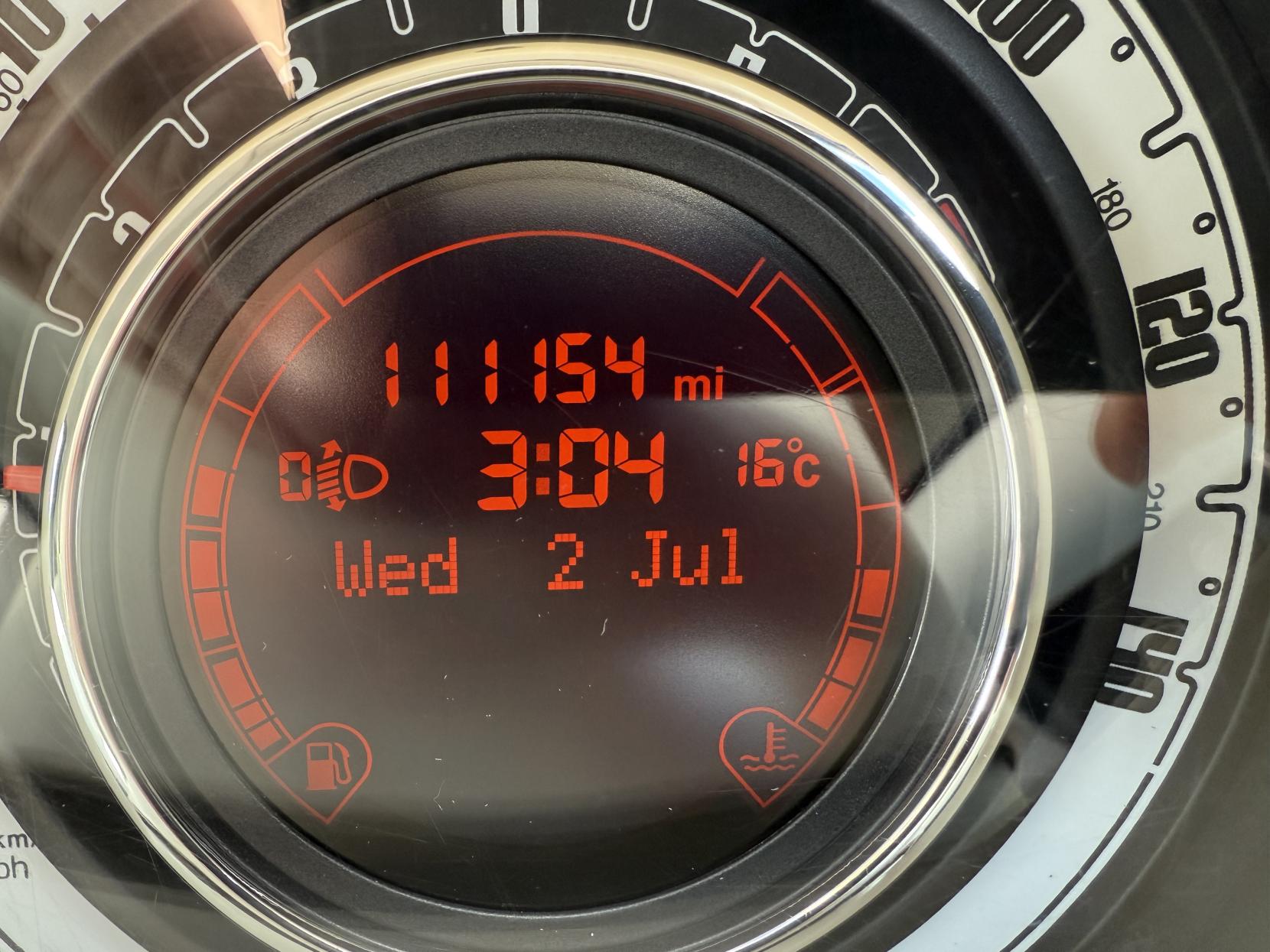 Fiat 500 1.2 Pop Hatchback 3dr Petrol Manual Euro 5 (s/s) (69 bhp)
