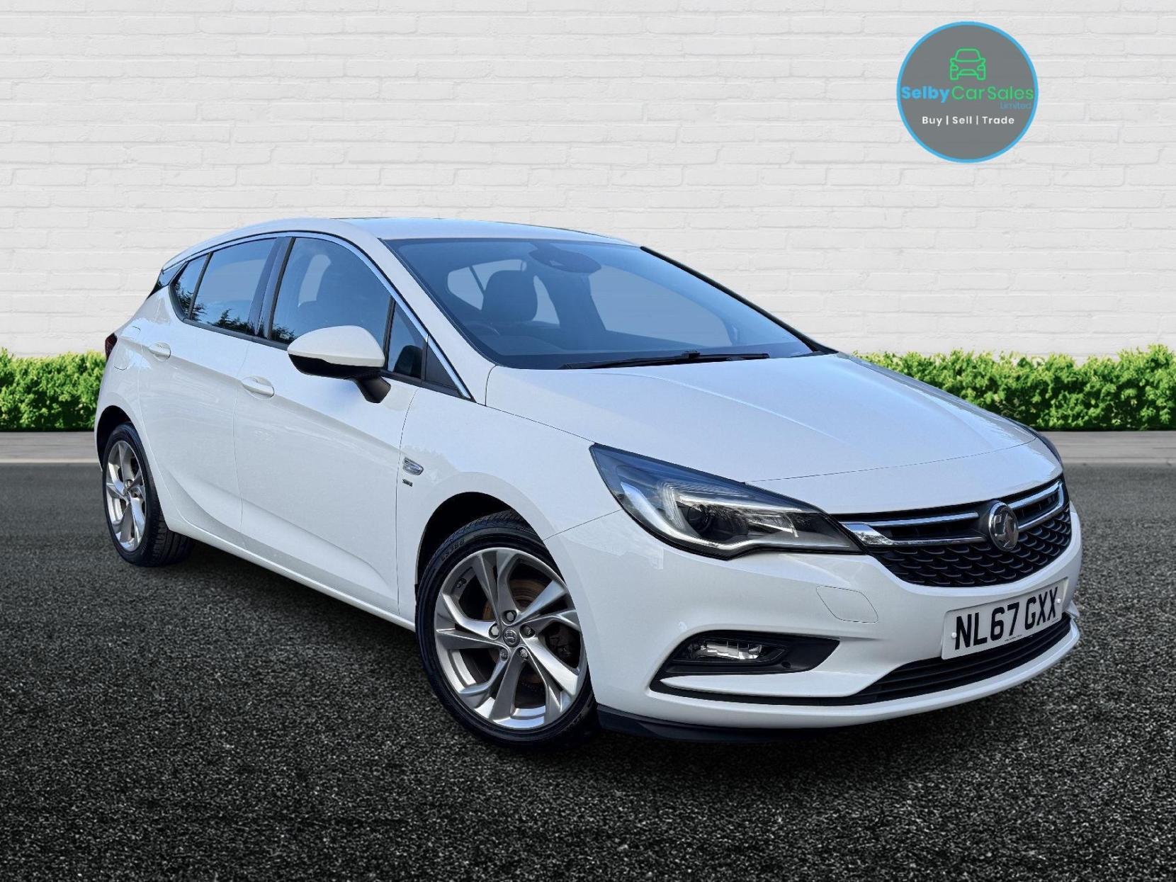 Vauxhall Astra 1.0i Turbo ecoTEC SRi Hatchback 5dr Petrol Manual Euro 6 (s/s) (105 ps)
